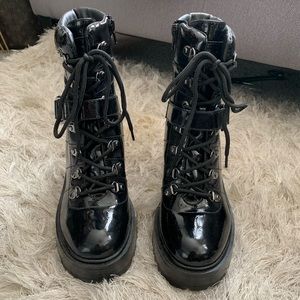 G by Guess - Combat Boots (Never Worn)